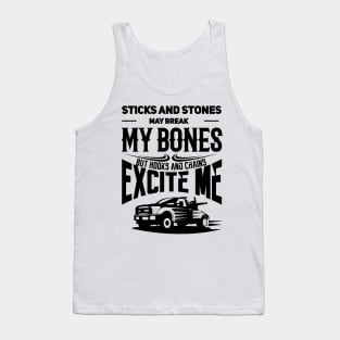 tow truck driver shirt gift Tank Top